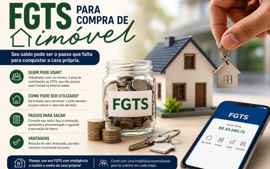 FGTS para compra de imóvel: quem pode usar e como funciona